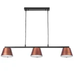 719233 Люстра CAPPE 3x40W GX53 ЧЕРНЫЙ/КРАСНЫЙ