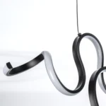 637117 Люстра CORINTO 60W LED 2380LM ЧЕРНЫЙ 3000K — изображение 8