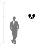 706622 Бра DELTA 2х40W E14 ЗОЛОТО — изображение 5