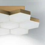 750071 Люстра потол FAVO LED-35W 1680LM Satin Gold 3000K — изображение 4