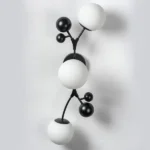 815537 Бра CROCO 3х5W (led) G9 ЧЕРНЫЙ МАТОВЫЙ/БЕЛЫЙ — изображение 5