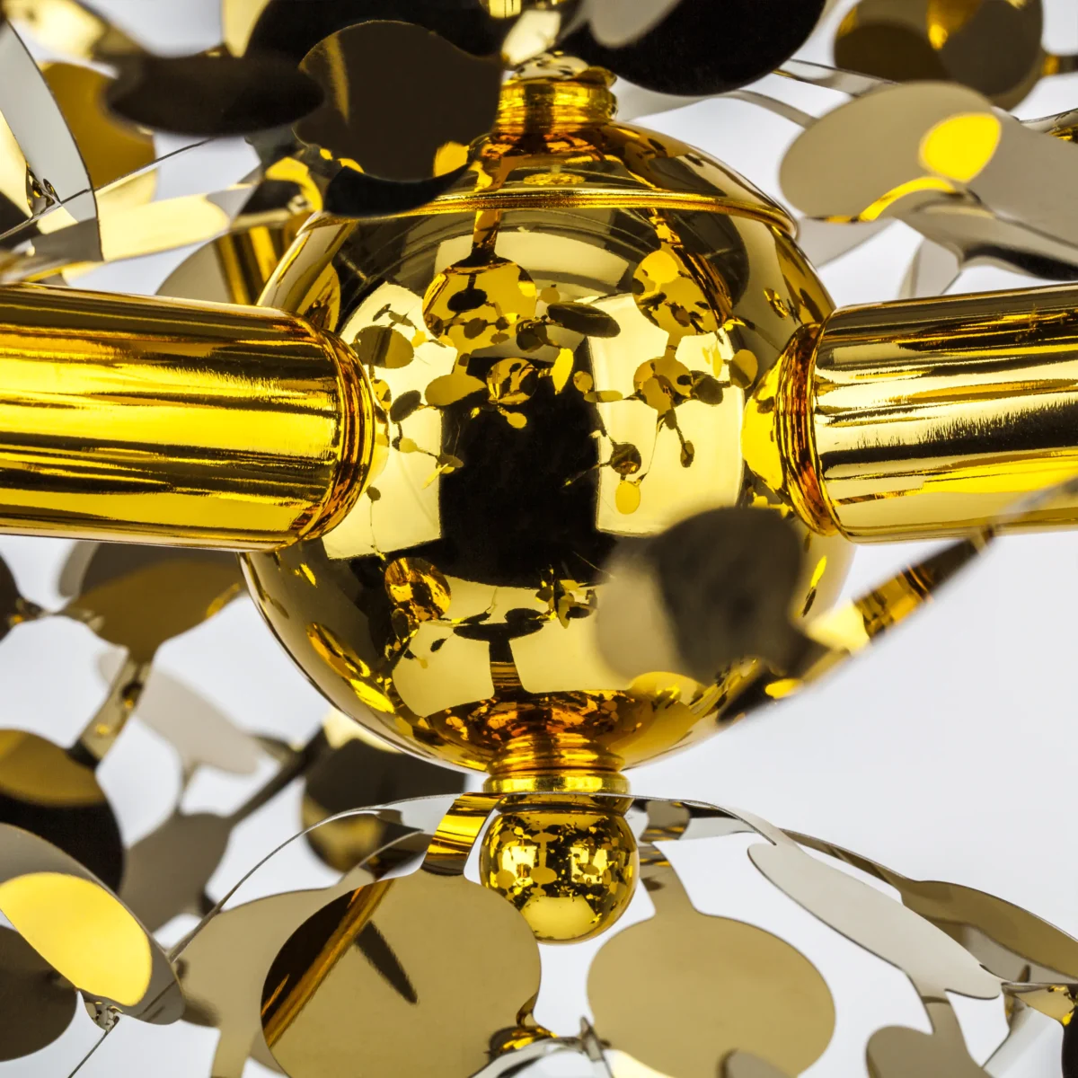 L3PR721132 Подвес тройной круглый EXTRA 3x3x5W(led) G9  (721132 - 3 + 572132 -1) ЗОЛОТО — изображение 5