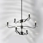 733267 Люстра RAGNO 6х40W E14 ЧЕРНЫЙ МАТОВЫЙ — изображение 5