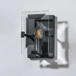 713617 Бра NOVARA 1x40W E14 ЧЕРНЫЙ МАТОВЫЙ — изображение 9