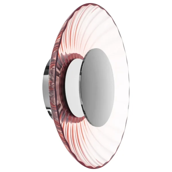 809022 Настенно-потолочный светильник CELESTA LED 24W 600LM ХРОМ/РОЗОВЫЙ 3000K