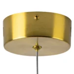 800013 Люстра BOTTO LED 6W 760LM ЛАТУНЬ/ПРОЗРАЧНЫЙ/БЕЛЫЙ 3000K — изображение 3