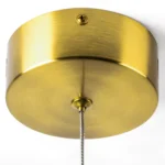 800013 Люстра BOTTO LED 6W 760LM ЛАТУНЬ/ПРОЗРАЧНЫЙ/БЕЛЫЙ 3000K — изображение 5