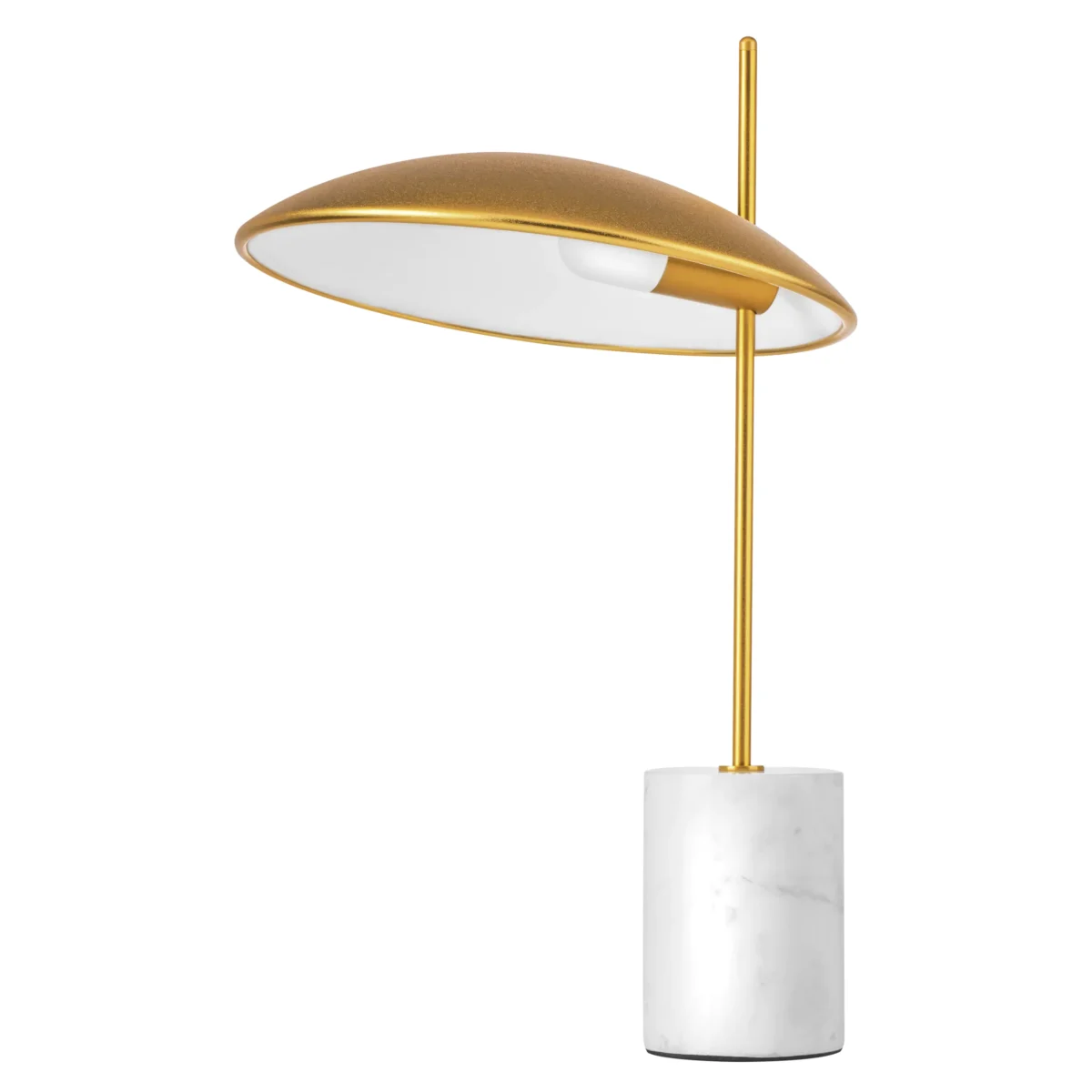 801913 Настольная лампа MARMARA LED 4W 400LM ЗОЛОТО/МРАМОР 3000K — изображение 1