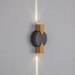 380623 Светильник DITO 2х1W LED 220LM G ЧЕРНЫЙ/ЗОЛОТО 4000K — изображение 3