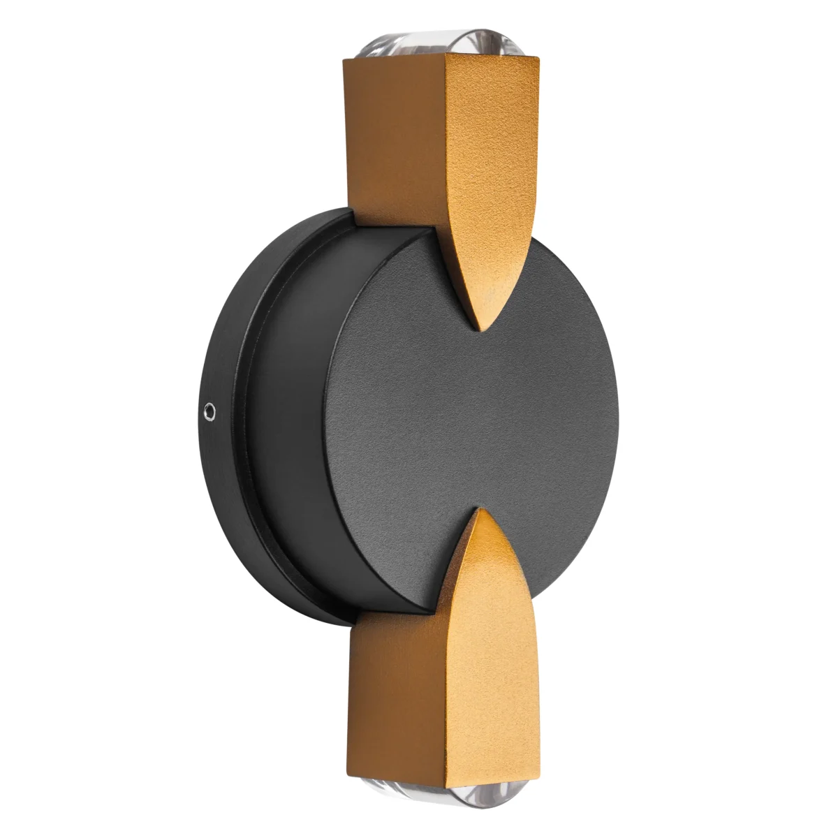 380623 Светильник DITO 2х1W LED 220LM G ЧЕРНЫЙ/ЗОЛОТО 4000K — изображение 1