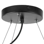 815360 Люстра CROCO 6х40W E14 ЧЕРНЫЙ МАТОВЫЙ/ЗОЛОТО — изображение 6