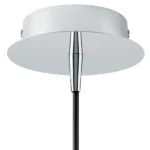 803020 Подвес PENTOLA 1х40W E14 ХРОМ/БЕЛЫЙ — изображение 8