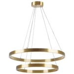 748123 Люстра SATURNO LED 84W 5800LM 70G ЗОЛОТО 3000-6000K