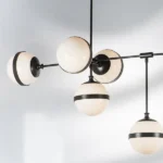 813197 Люстра GLOBO 9х40W E14 umber/white — изображение 10