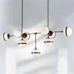 813197 Люстра GLOBO 9х40W E14 umber/white — изображение 12