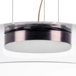 809210 Люстра CELESTA LED 24W 1200LM КОФЕЙНЫЙ/ПРОЗРАЧНЫЙ 3000K — изображение 5