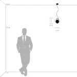 803317 Подвес GLOBO 1х6W(led) G9 ЧЕРНЫЙ — изображение 6