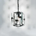 713217 Люстра NOVARA 1x40W E14 ЧЕРНЫЙ МАТОВЫЙ — изображение 4