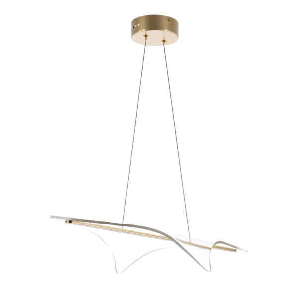 731303 Люстра VARESE 18W LED 1720LM 360G ЗОЛОТО 3000K