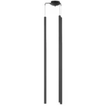 L3T747437 Люстра TUBO LED 15W 900LM 25G ЧЕРНЫЙ 3000K (574717+747437 (3шт)