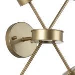 690643 Св-к настенно-потолочн CROTONE 4х40W E14 ШАМПАНЬ/ПРОЗРАЧНЫЙ — изображение 3