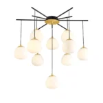 3047-10P, потолочная люстра, D750xH725, 10xG9x28W, excluded