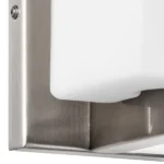 805610 Светильник настенный QUBICA 1х40W E14 13см НИКЕЛЬ/БЕЛЫЙ — изображение 4