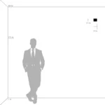 801610 Светильник настенный PEZZO 1х40W G9 ХРОМ/БЕЛЫЙ — изображение 5