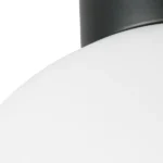 812027 Люстра GLOBO 1х40W E14 matt black/white — изображение 8