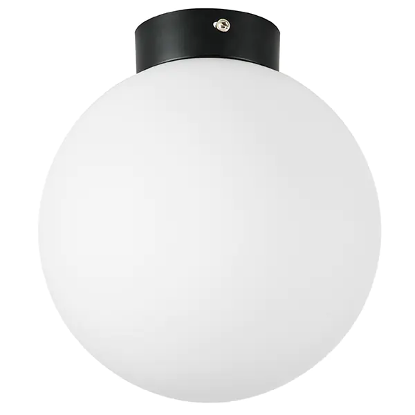 812027 Люстра GLOBO 1х40W E14 matt black/white