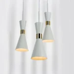 816016 Люстра DUMO 1х40W E14 БЕЛЫЙ МАТОВЫЙ/ЗОЛОТО — изображение 9