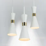 816016 Люстра DUMO 1х40W E14 БЕЛЫЙ МАТОВЫЙ/ЗОЛОТО — изображение 10