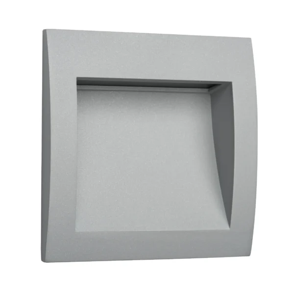 383692 Светильник ESTRA LED 5W 200LM 120G СЕРЫЙ 3000K IP55