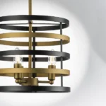 735030 Люстра EPSILON 3х40W E14 ЧЕРНЫЙ/ЗОЛОТО — изображение 2