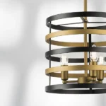 735030 Люстра EPSILON 3х40W E14 ЧЕРНЫЙ/ЗОЛОТО — изображение 3