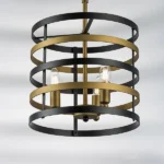 735030 Люстра EPSILON 3х40W E14 ЧЕРНЫЙ/ЗОЛОТО — изображение 4