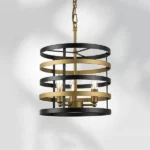 735030 Люстра EPSILON 3х40W E14 ЧЕРНЫЙ/ЗОЛОТО — изображение 5