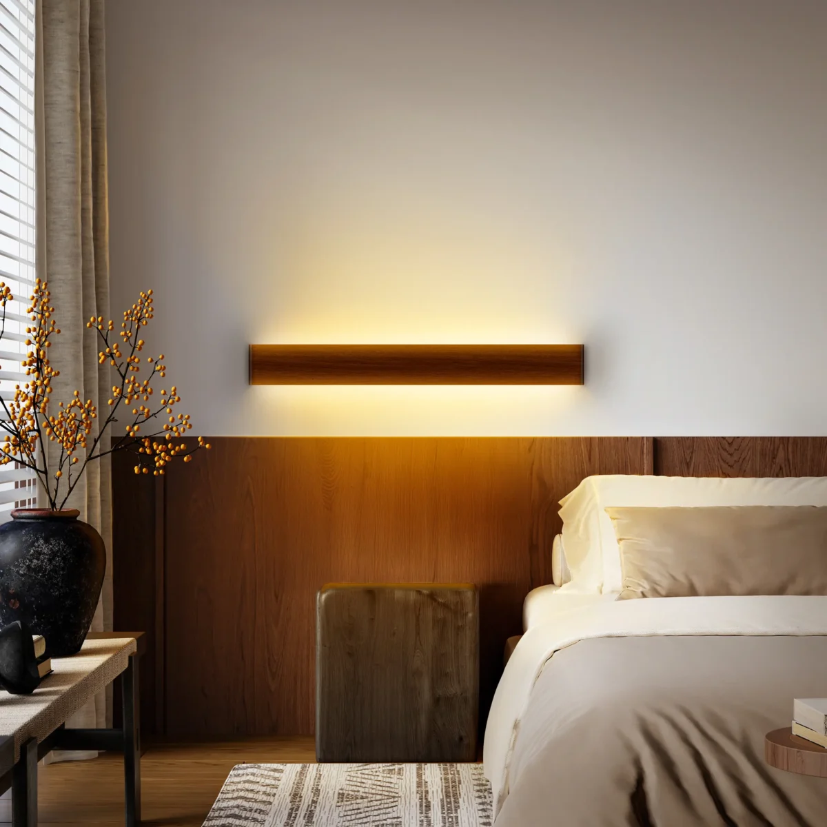 810538 Бра FIUME LED 30W 2850LM Dark wood 3000K — изображение 8