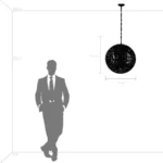 727081 Люстра VERONA 8х40W E14 ЗОЛОТО/ПРОЗРАЧНЫЙ — изображение 8