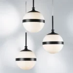 813137 Люстра GLOBO 3х40W E14 black/white — изображение 3