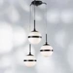 813137 Люстра GLOBO 3х40W E14 black/white — изображение 5