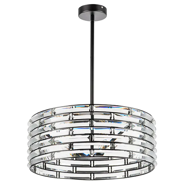 746068 Люстра AMERIGO 6х40W E14 УМБРА ПРОЗРАЧНЫЙ