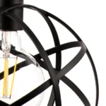 732417 Люстра GABBIA 1х40W E27 ЧЕРНЫЙ — изображение 3