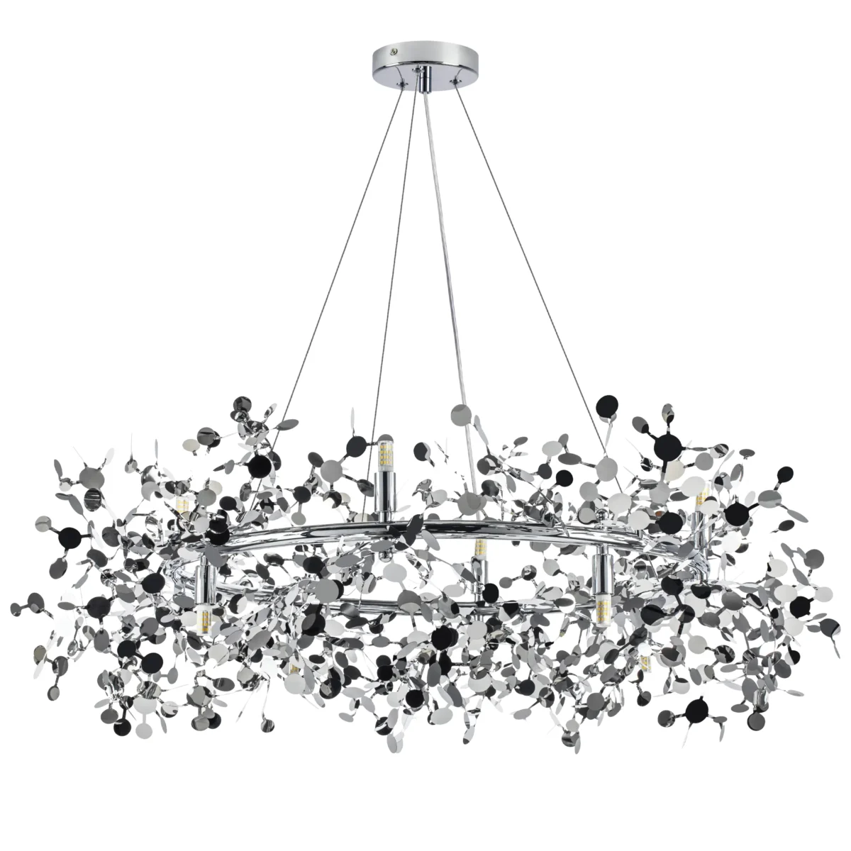 721384 Люстра EXTRA 8х5W(led) G9 ХРОМ — изображение 1