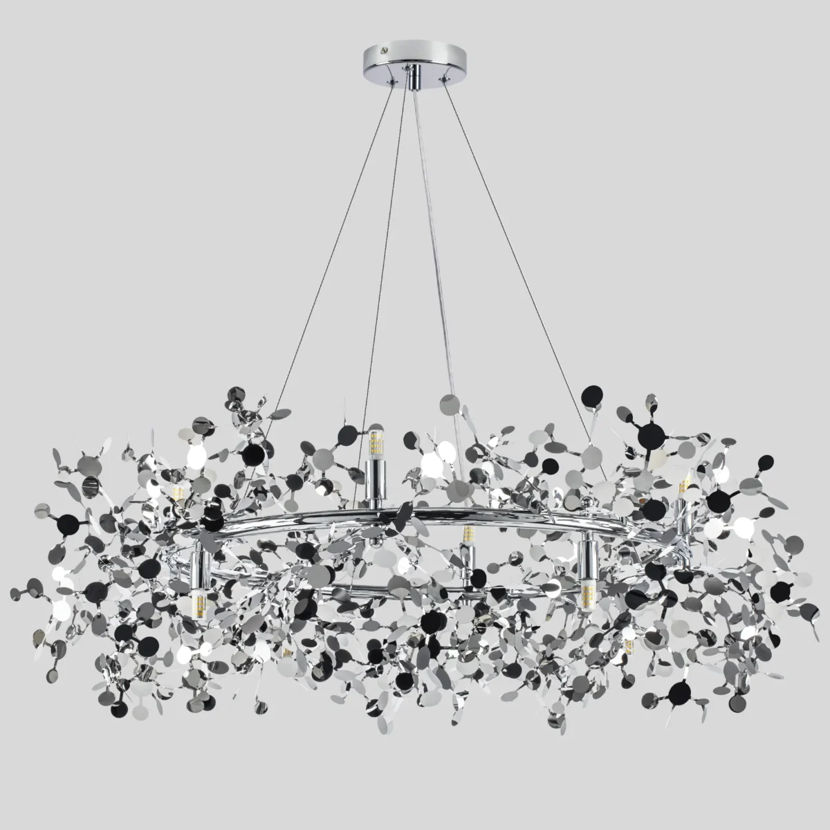 721384 Люстра EXTRA 8х5W(led) G9 ХРОМ — изображение 2