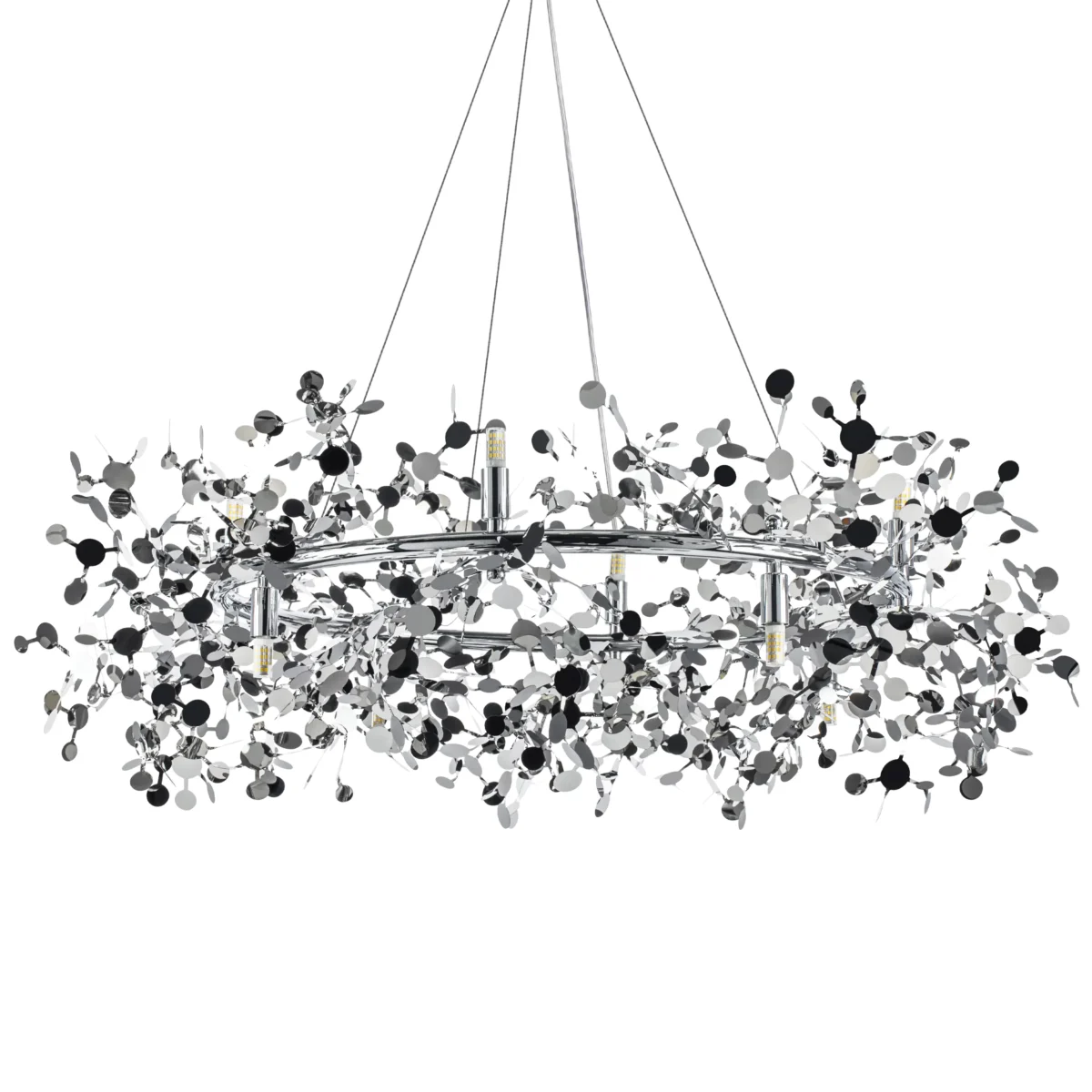 721384 Люстра EXTRA 8х5W(led) G9 ХРОМ — изображение 4