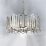 712064 Люстра AGAVE 6х40W E27 СЕРЕБРО С ПАТИНОЙ/ПРОЗРАЧНЫЙ — изображение 7