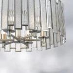 712064 Люстра AGAVE 6х40W E27 СЕРЕБРО С ПАТИНОЙ/ПРОЗРАЧНЫЙ — изображение 9