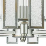 712064 Люстра AGAVE 6х40W E27 СЕРЕБРО С ПАТИНОЙ/ПРОЗРАЧНЫЙ — изображение 4