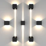 340537 Светильник DALLA 2х10W LED 2200LM G ЧЕРНЫЙ 4000K IP65 — изображение 4